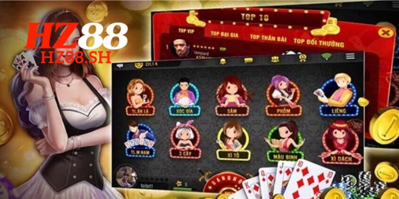 Game Bài HZ88 – Trải Nghiệm Đỉnh Cao Dành Cho Người Chơi 1 Khái quát về game bài HZ88